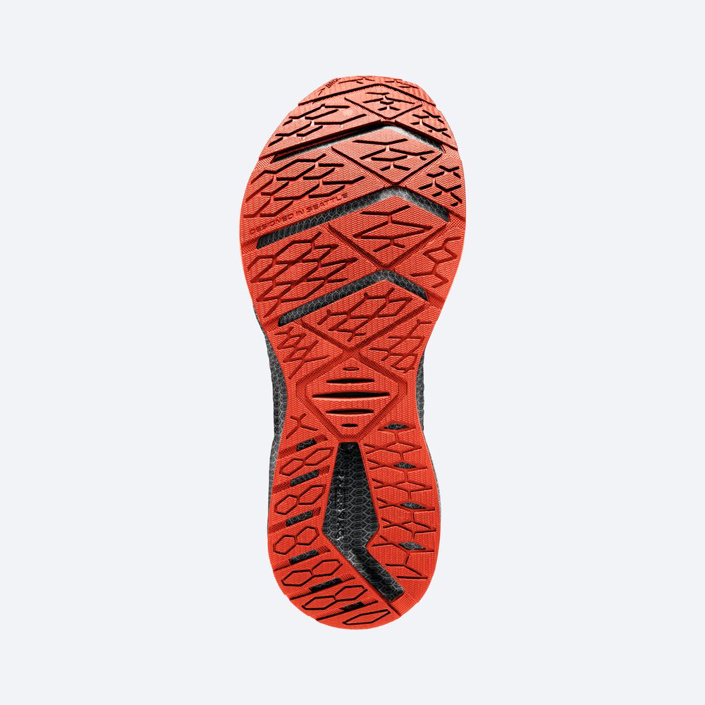 Brooks Levitate StealthFit 6 Löparskor Herr Svarta/Orange | GQU-681293