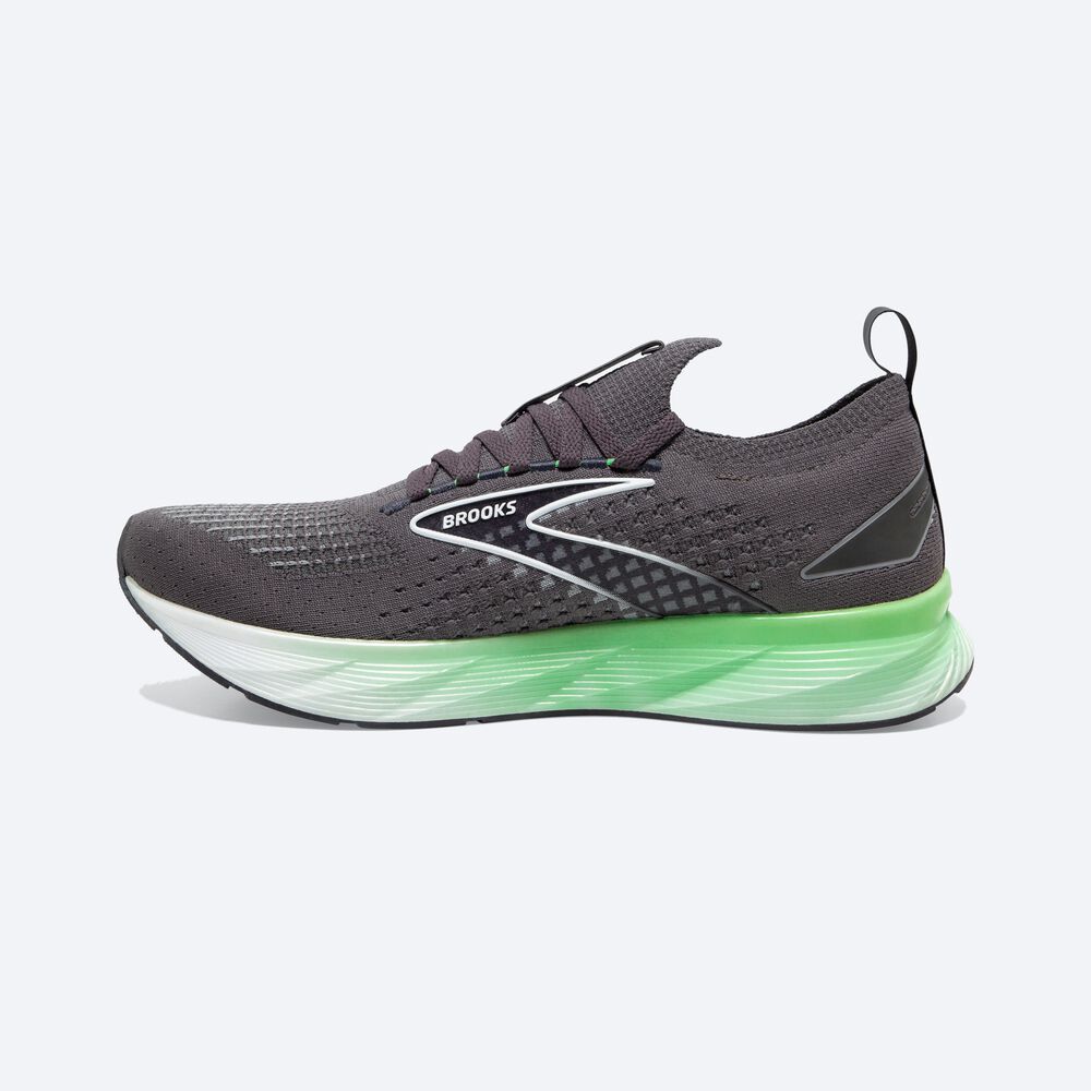 Brooks Levitate StealthFit 6 Löparskor Herr Svarta/Gröna/Vita | WBP-847039