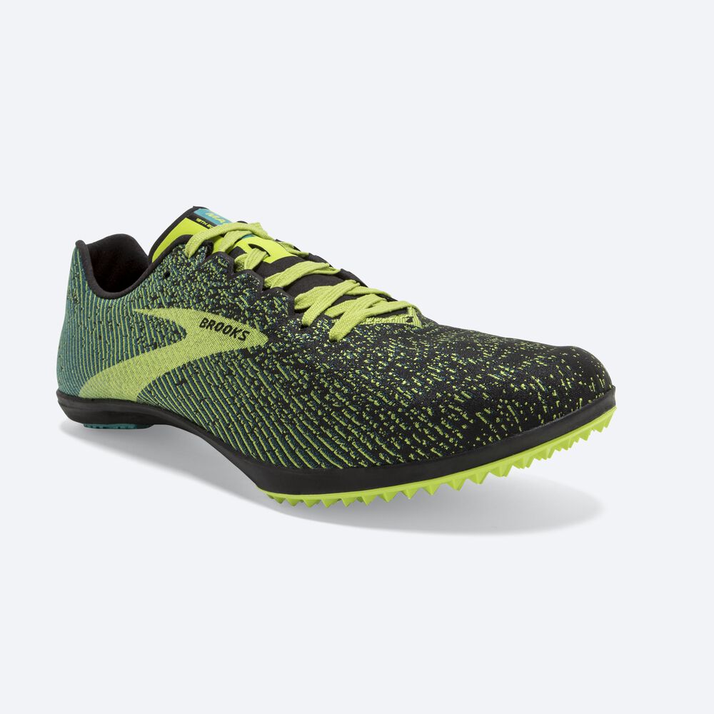 Brooks Mach 19 Spikeless Spikskor Herr Svarta/Blå | ACK-964251