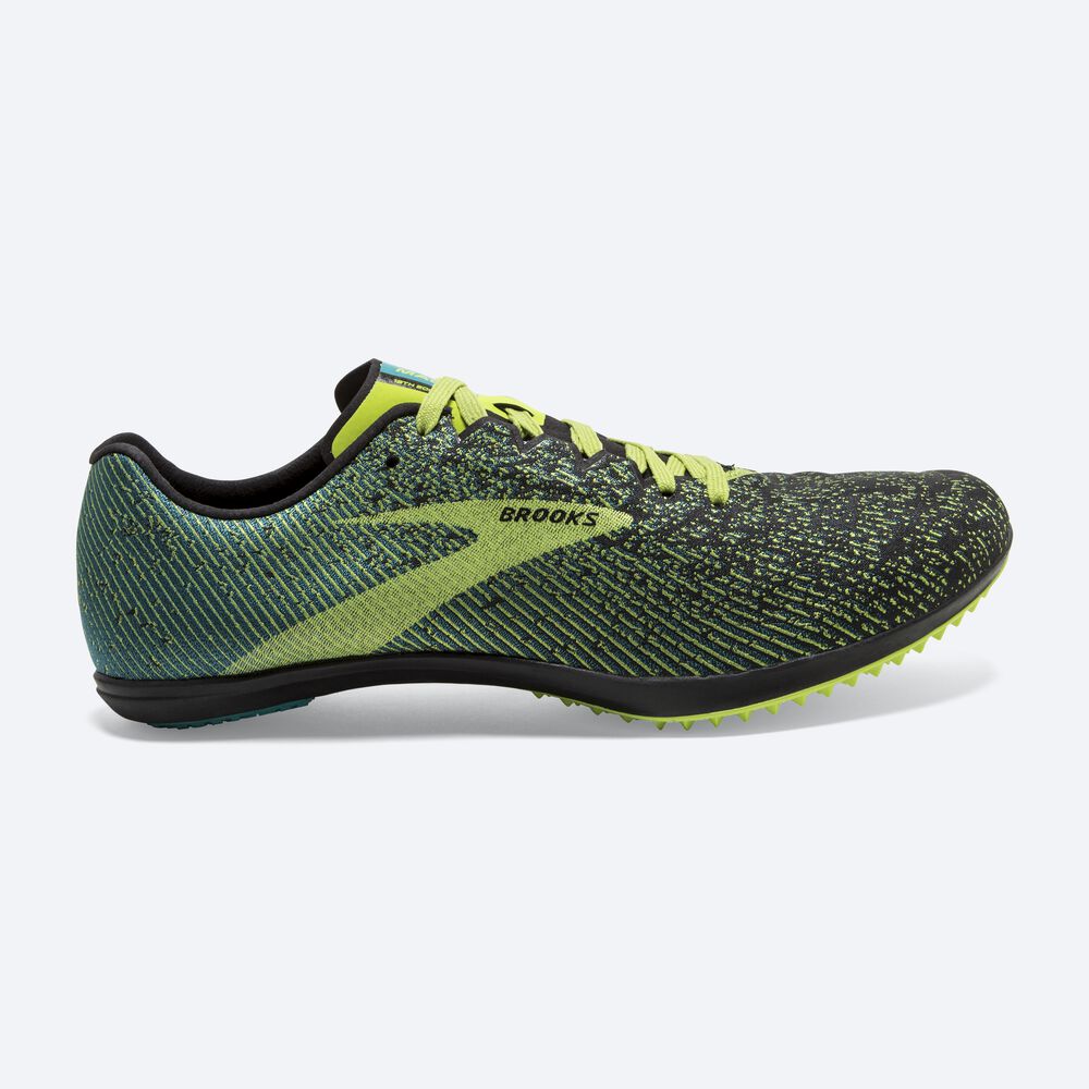 Brooks Mach 19 Spikeless Spikskor Herr Svarta/Blå | ACK-964251