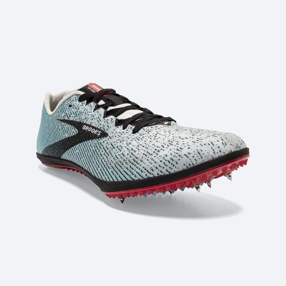 Brooks Mach 19 Spikskor Herr Grå/Svarta | XIC-128674