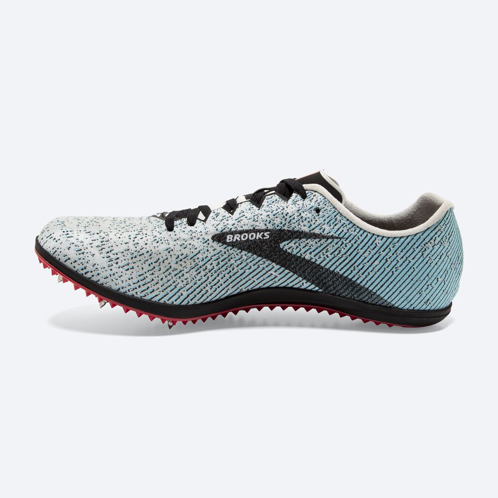 Brooks Mach 19 Spikskor Herr Grå/Svarta | XIC-128674