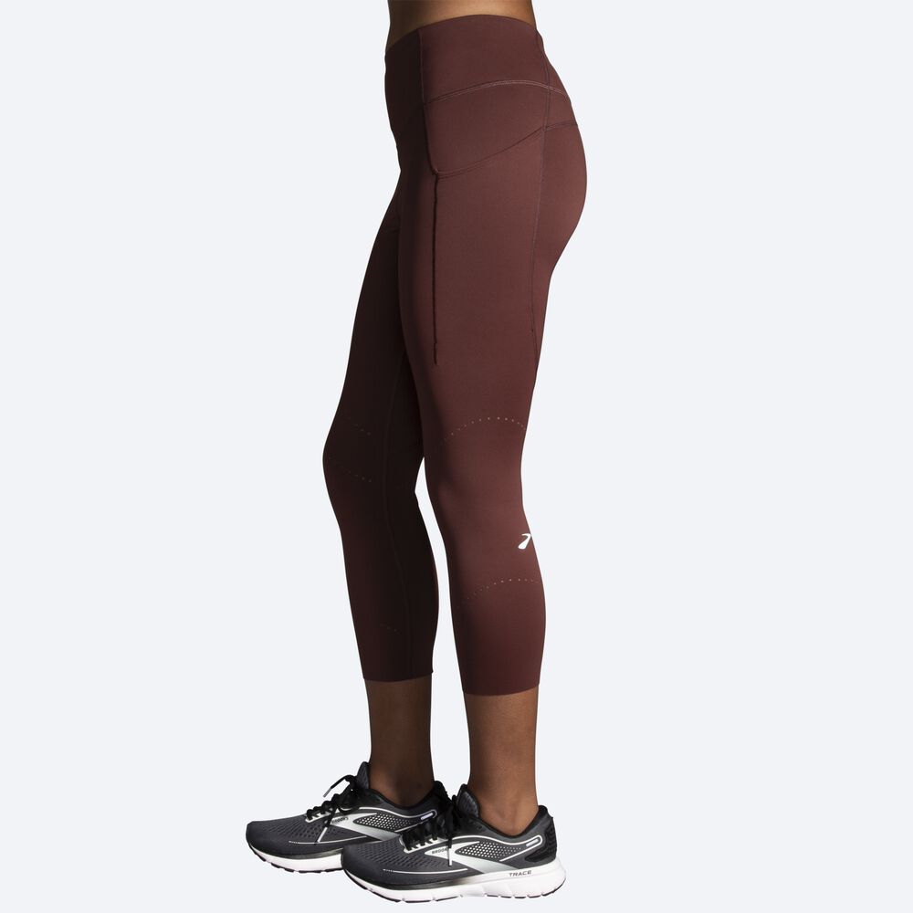 Brooks Method 3/4 Tight Strumpbyxor Dam Choklad | BFT-027538