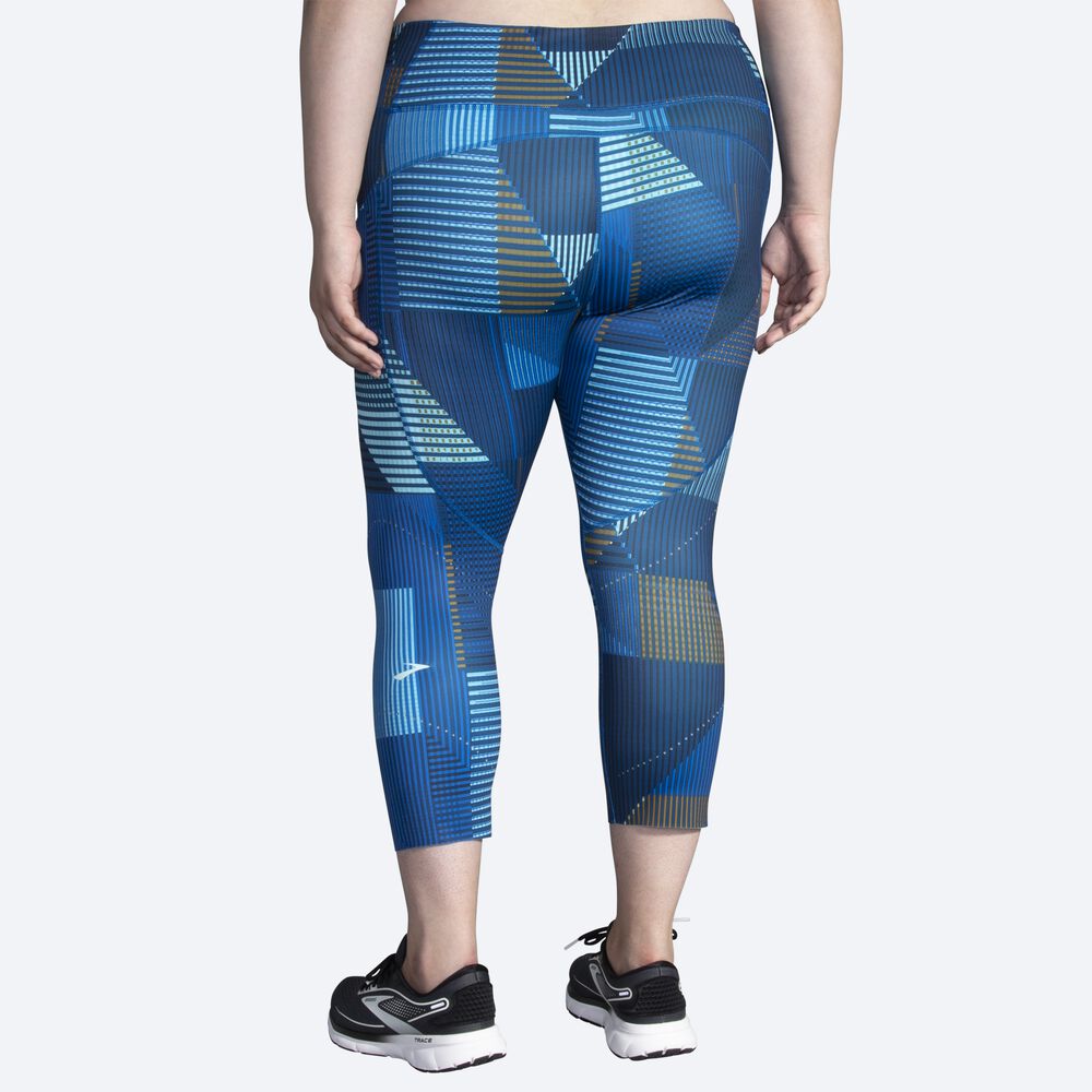 Brooks Method 3/4 Tight Strumpbyxor Dam Blå | SCL-984351