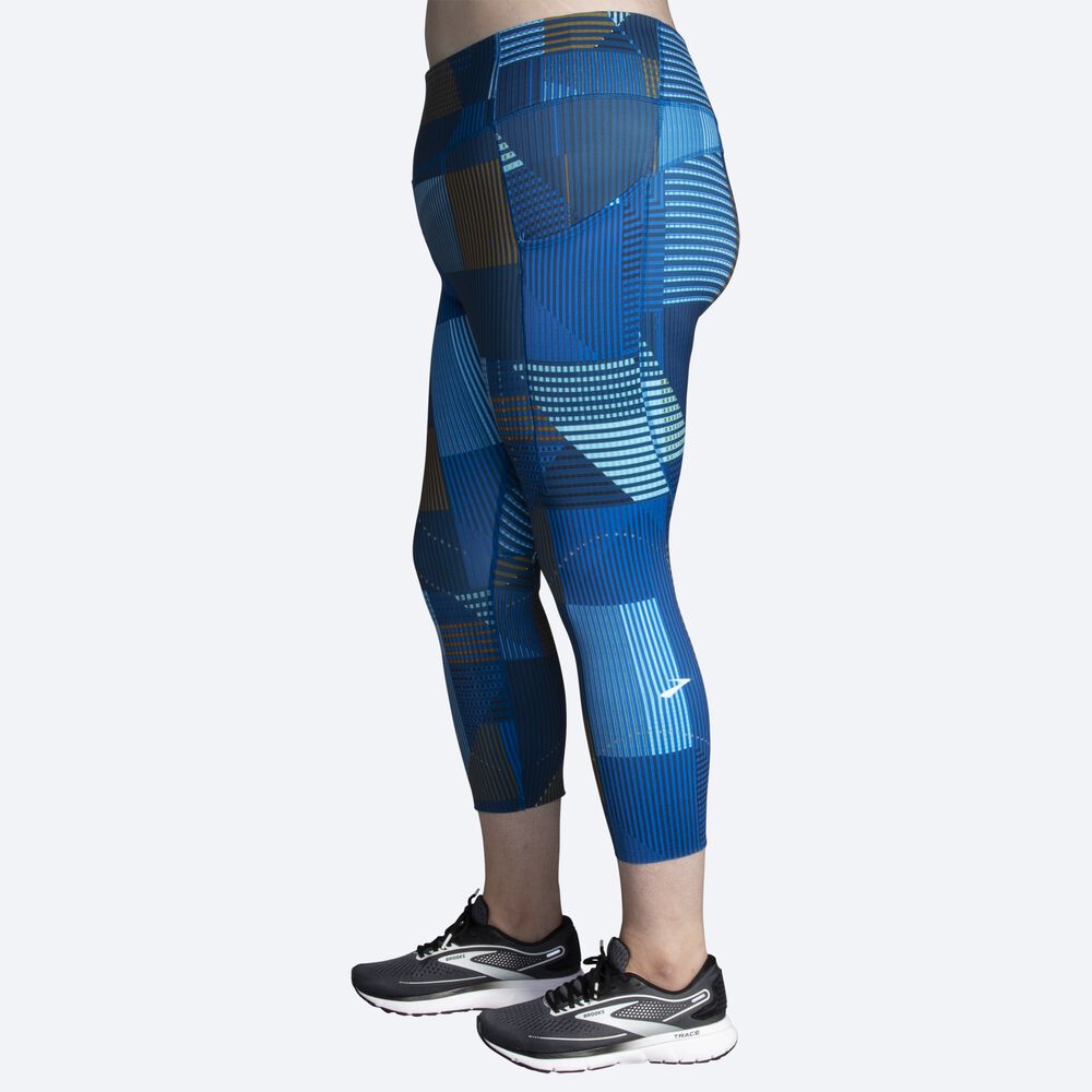 Brooks Method 3/4 Tight Strumpbyxor Dam Blå | SCL-984351