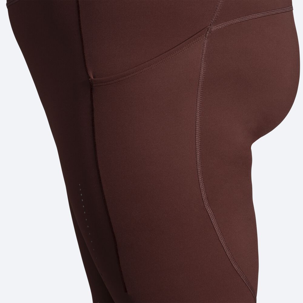 Brooks Method 7/8 Tight Strumpbyxor Dam Choklad | GFT-927350