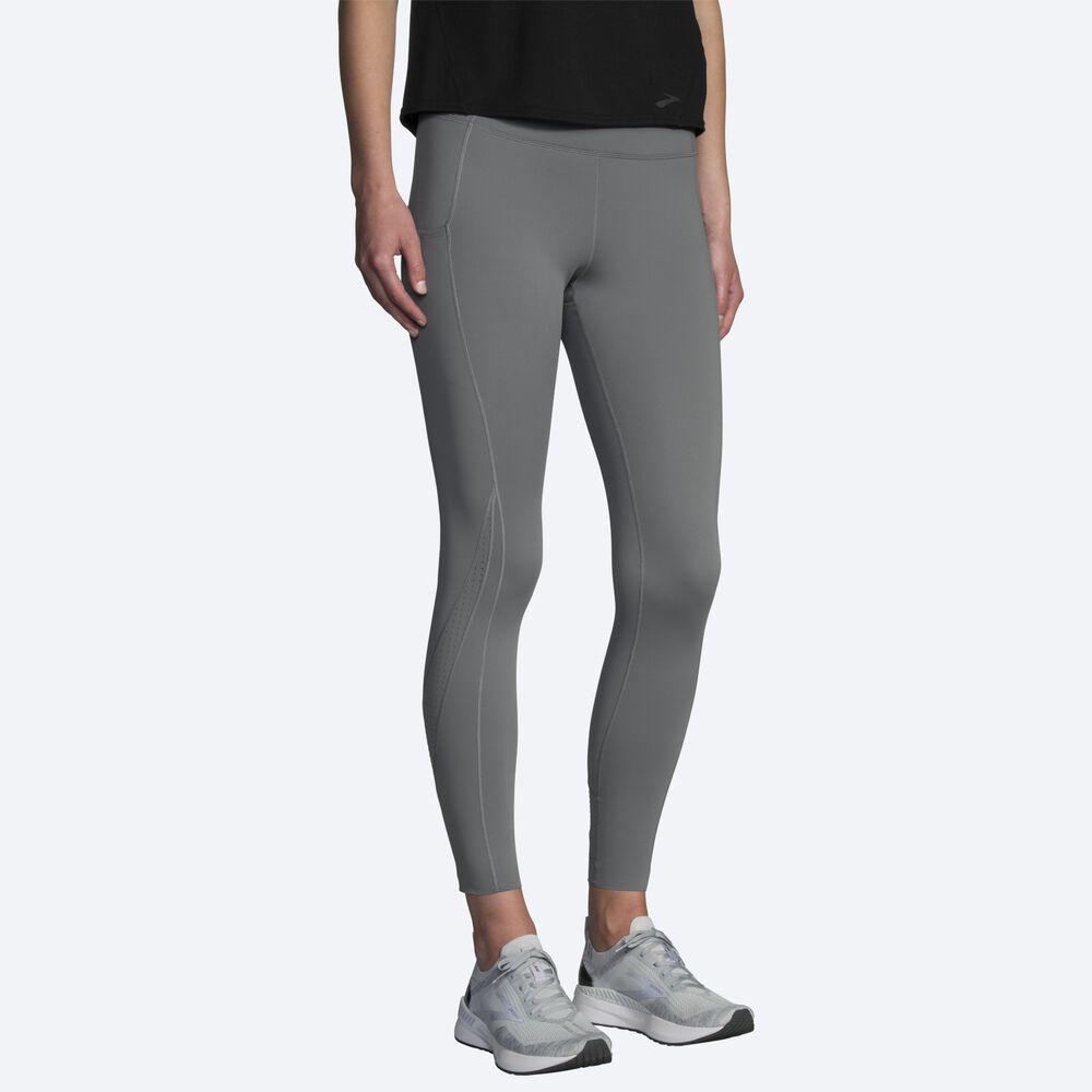 Brooks Method 7/8 Tight Strumpbyxor Dam Grå | WFC-361850