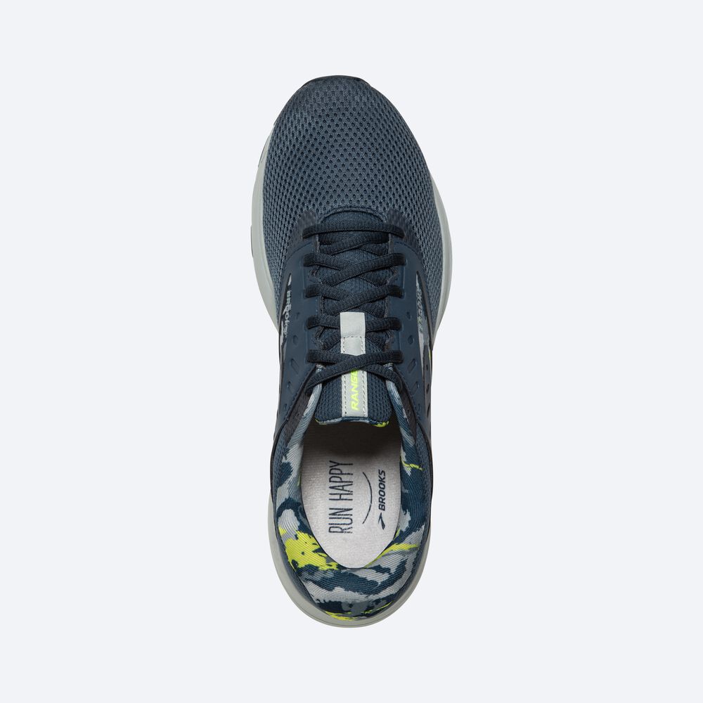 Brooks Range 2 Löparskor Herr Marinblå/Grå | GXU-082954