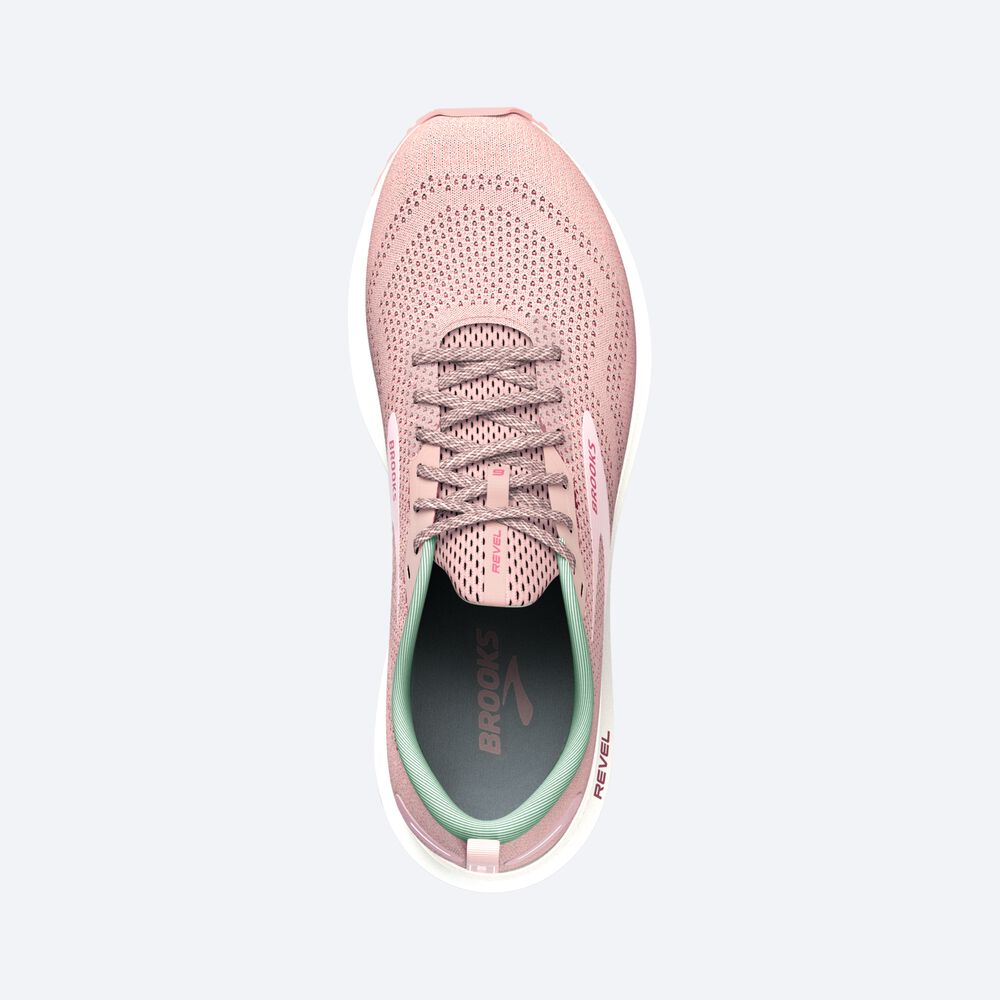 Brooks Revel 6 Löparskor Dam Rosa | FUC-576123