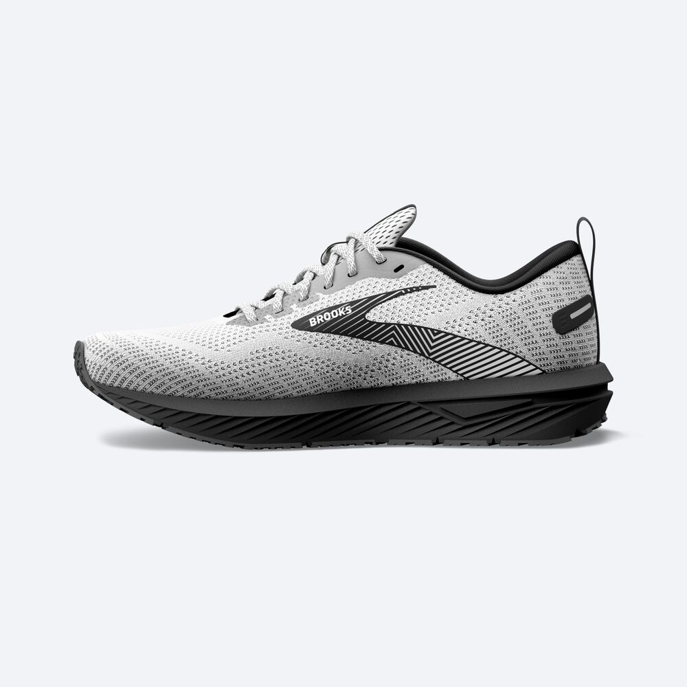 Brooks Revel 6 Löparskor Dam Vita/Svarta | HDO-048317