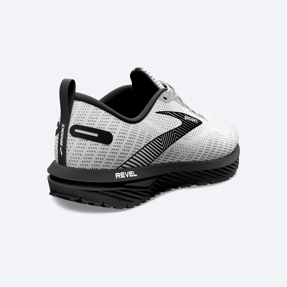 Brooks Revel 6 Löparskor Dam Vita/Svarta | HDO-048317