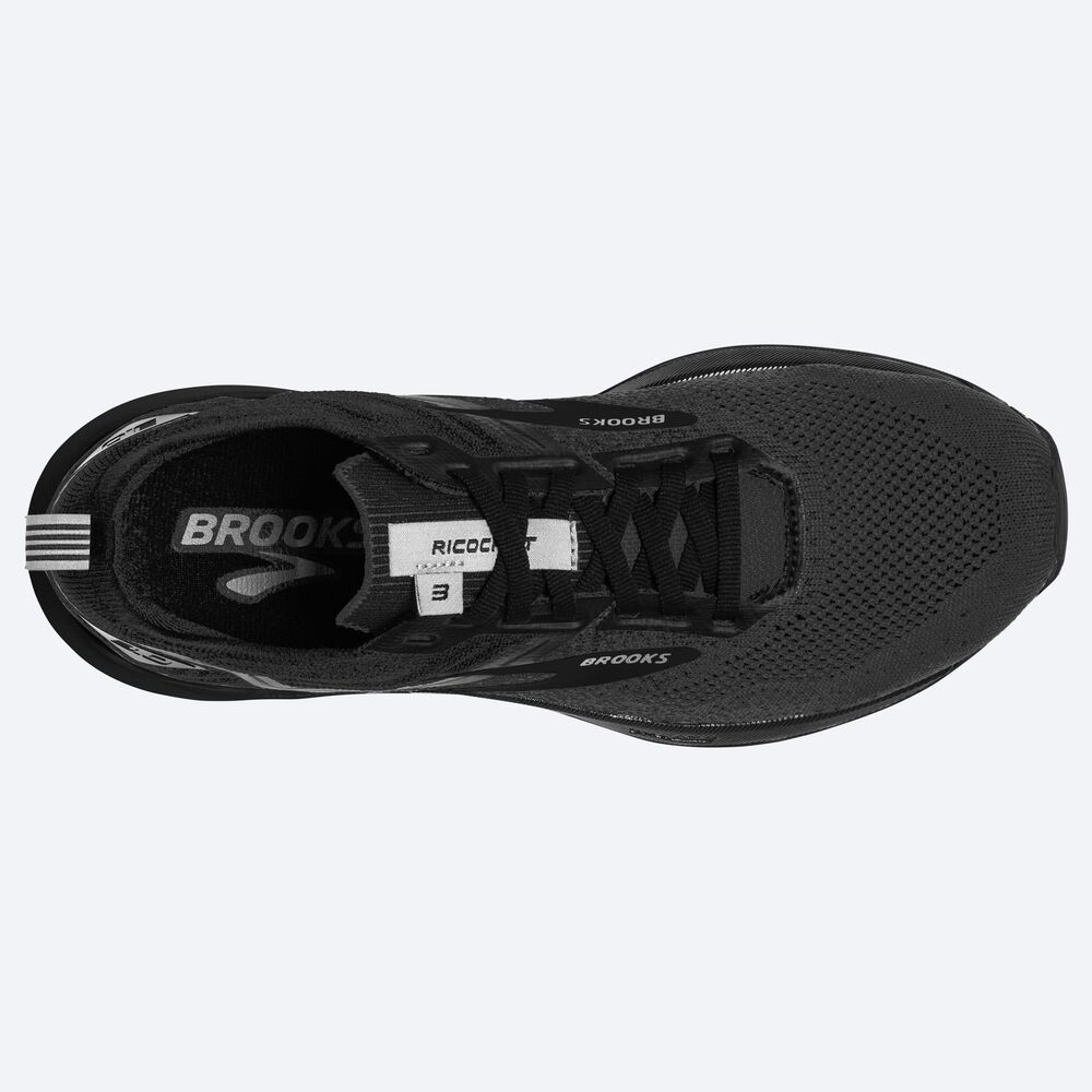 Brooks Ricochet 3 Löparskor Dam Svarta | MDJ-327964