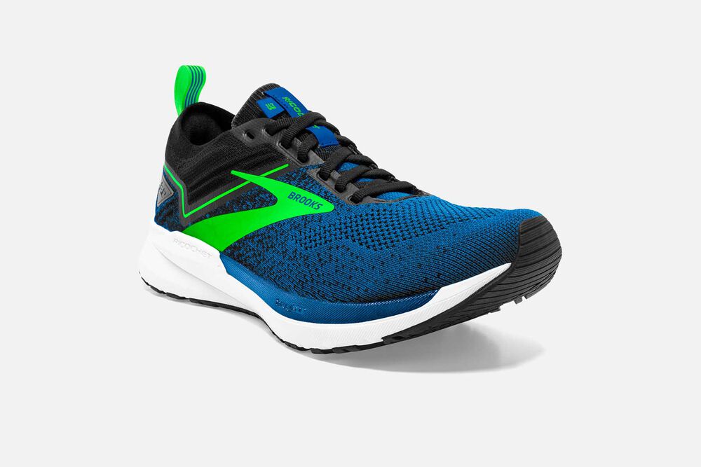 Brooks Ricochet 3 Löparskor Herr Blå/Gröna | XOT-893520