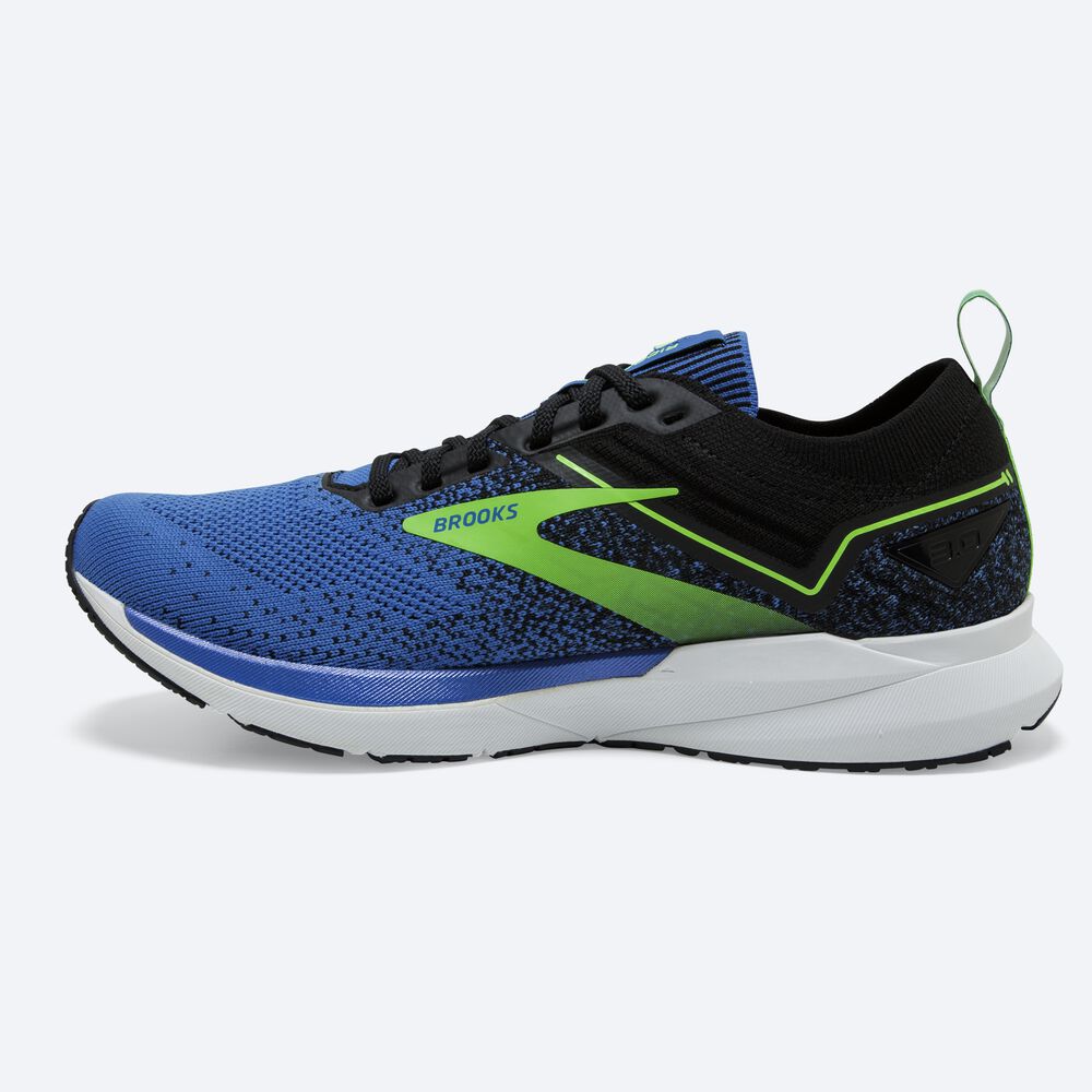 Brooks Ricochet 3 Löparskor Herr Blå/Gröna | XOT-893520