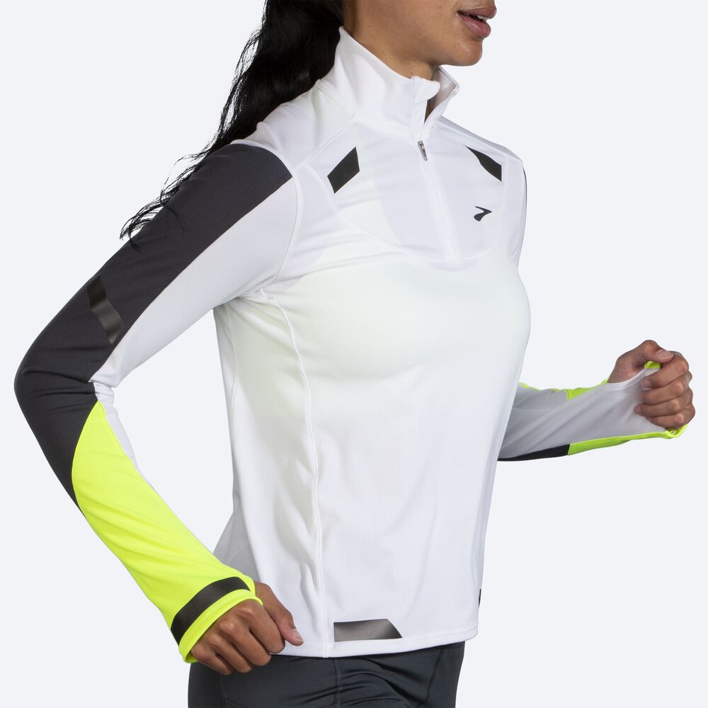 Brooks Run Visible 1/2 Zip Jacka Dam Vita | ZFN-371805