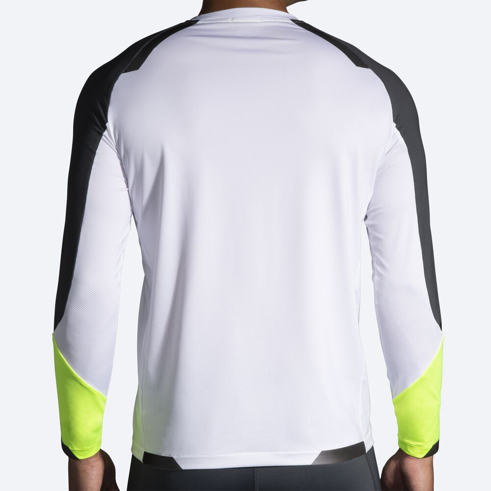 Brooks Run Visible Long Sleeve T-shirt Herr Vita | LTH-452618