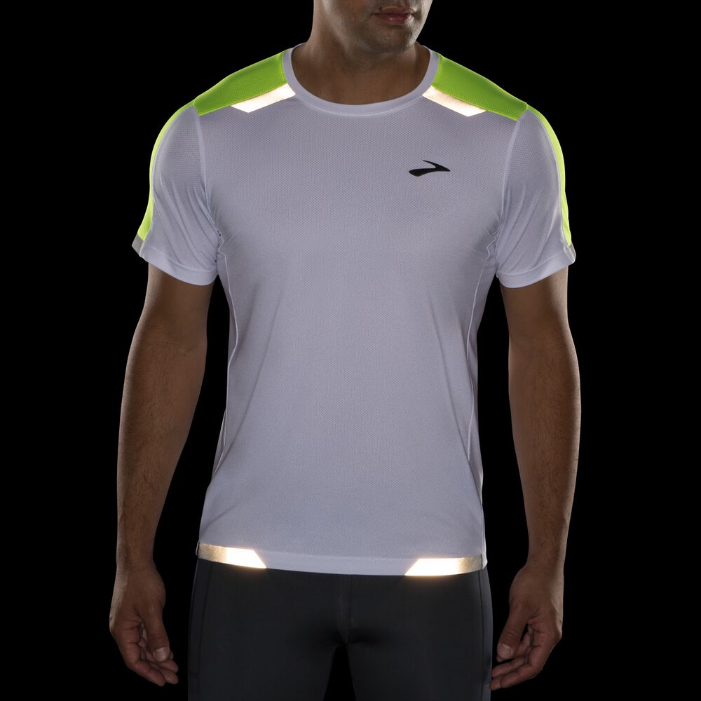 Brooks Run Visible Short Sleeve T-shirt Herr Vita | JGC-954063