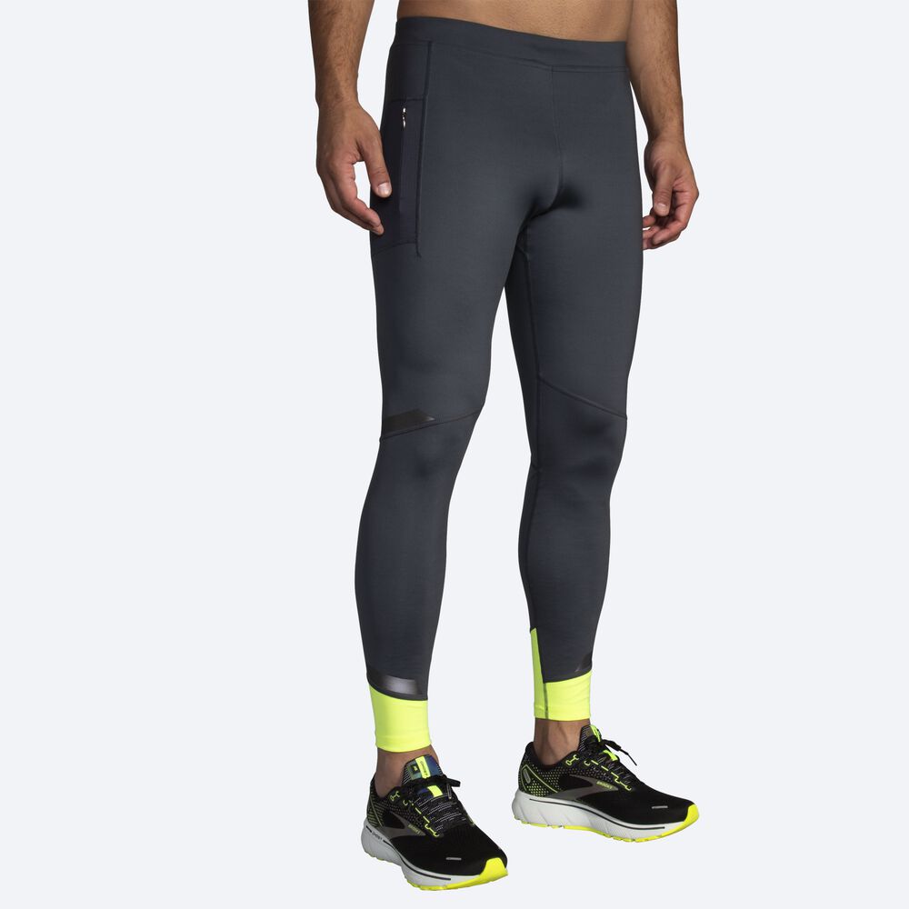 Brooks Run Visible Tight Strumpbyxor Herr Grå | KJT-974632