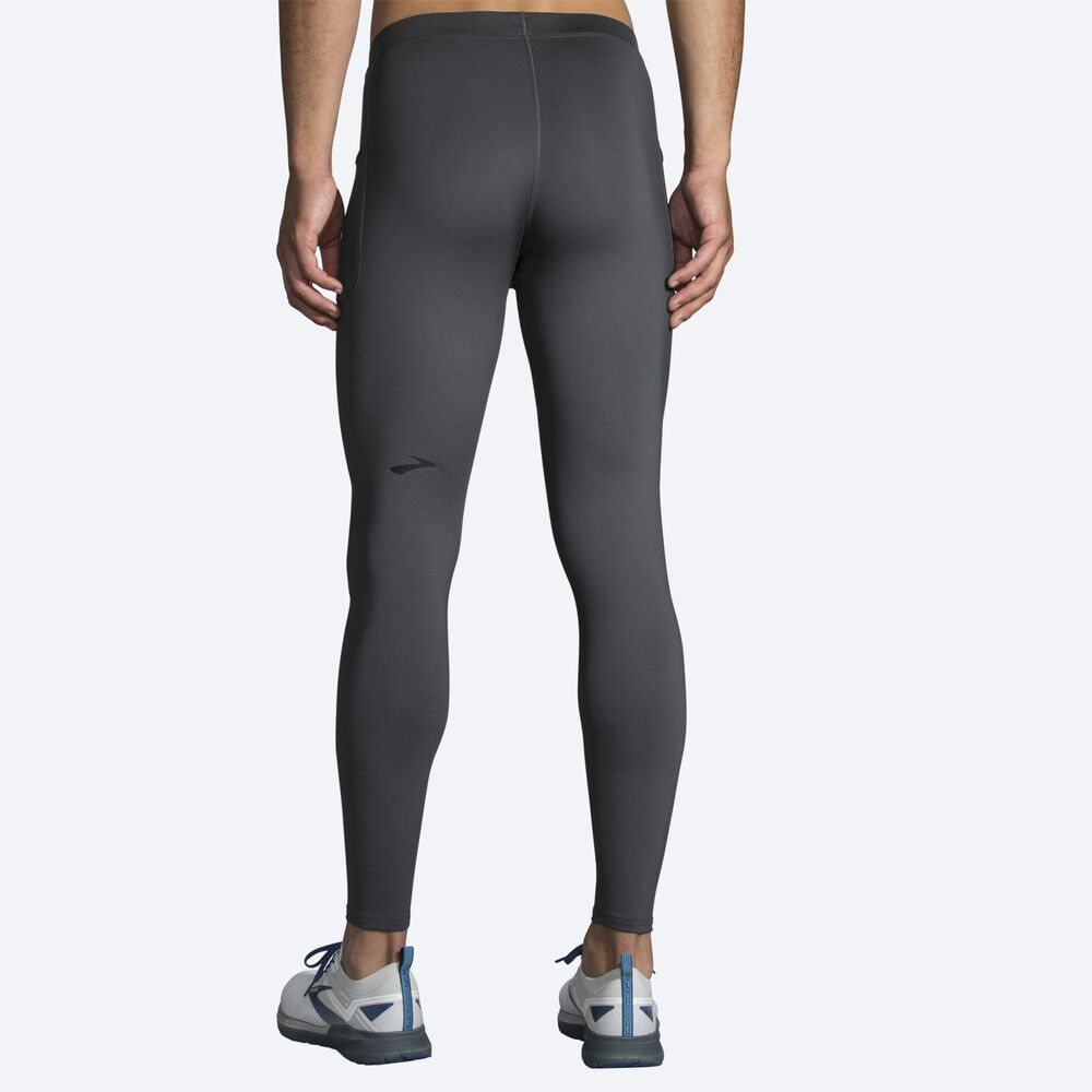 Brooks Source Tight Strumpbyxor Herr Grå | ORM-067132