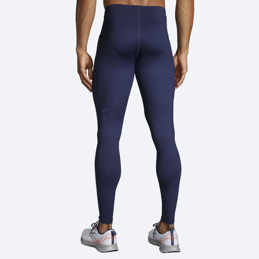 Brooks Source Tight Strumpbyxor Herr Marinblå | KUG-078943