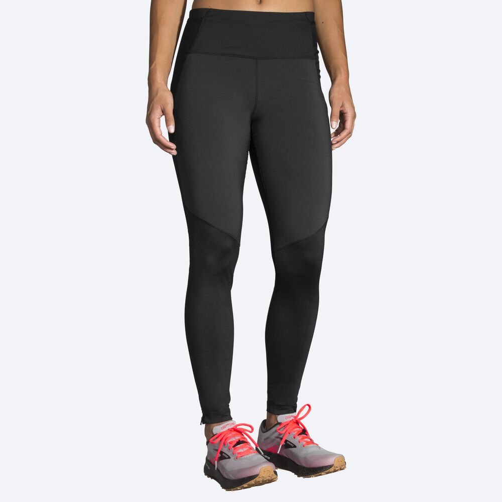 Brooks Switch Hybrid Tight Strumpbyxor Dam Svarta | NXS-501682