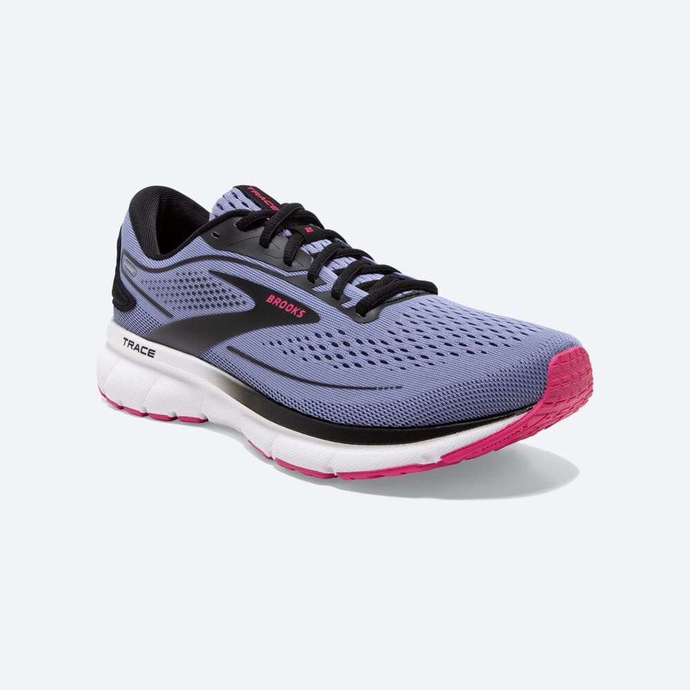 Brooks Trace 2 Löparskor Dam Lila/Svarta/Rosa | VDW-052739