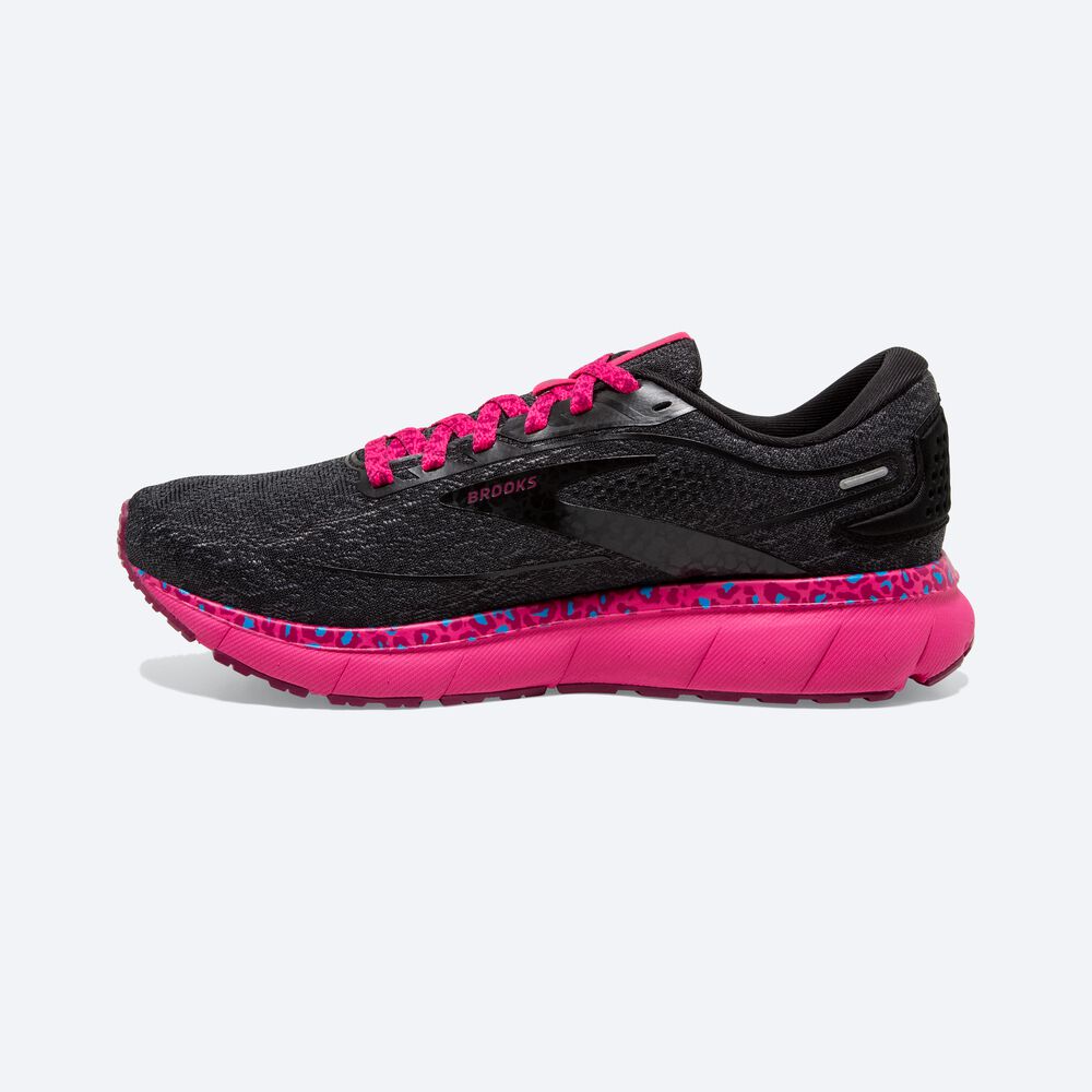 Brooks Trace 2 Löparskor Dam Svarta | EAU-479281