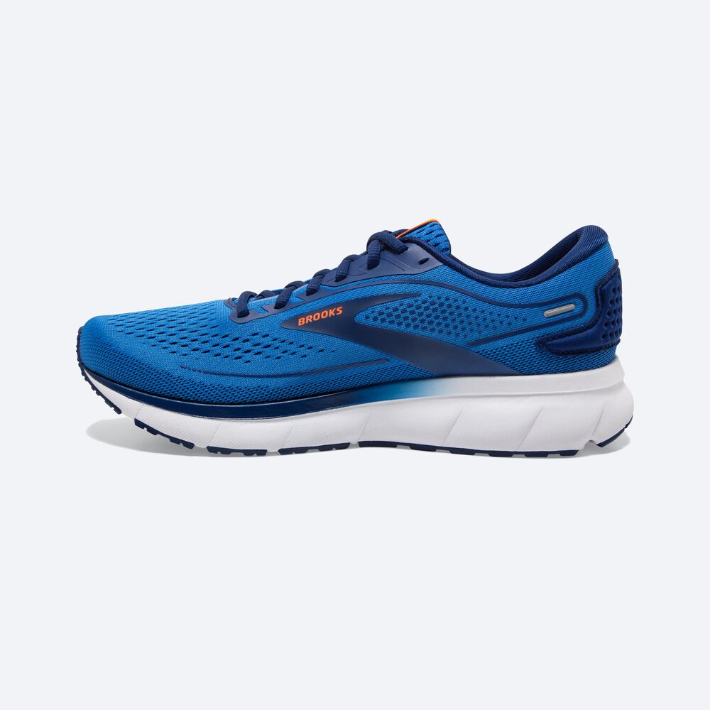 Brooks Trace 2 Löparskor Herr Blå/Blå/Orange | DGB-810236