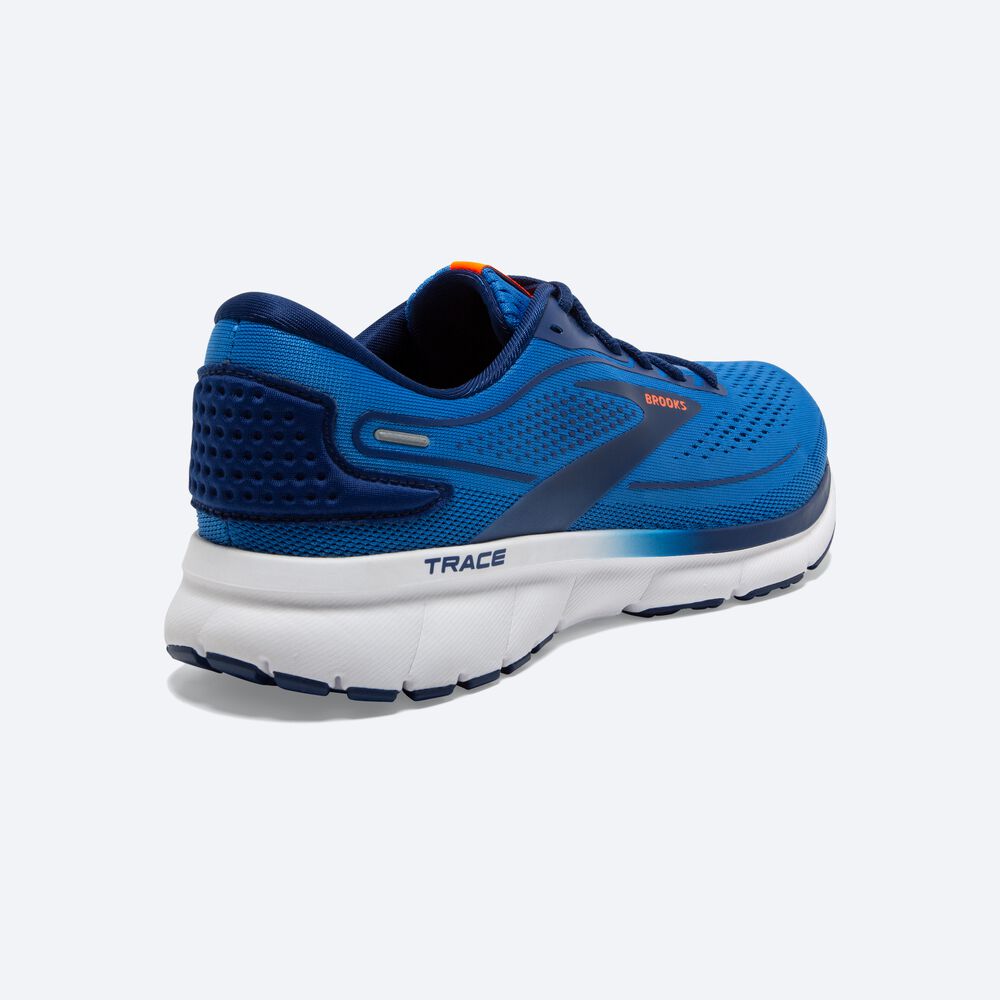 Brooks Trace 2 Löparskor Herr Blå/Blå/Orange | DGB-810236