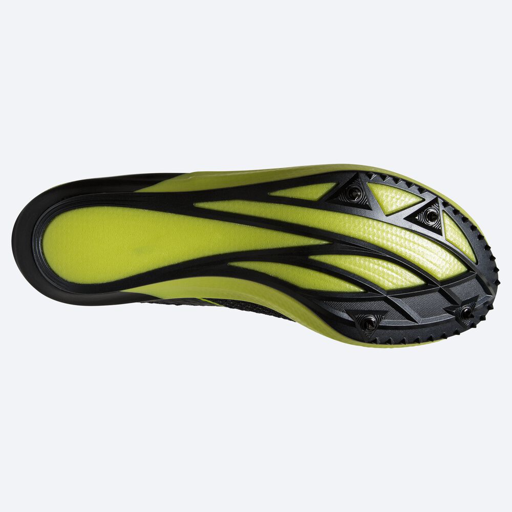 Brooks Wire 7 Spikskor Herr Svarta | XMJ-386152