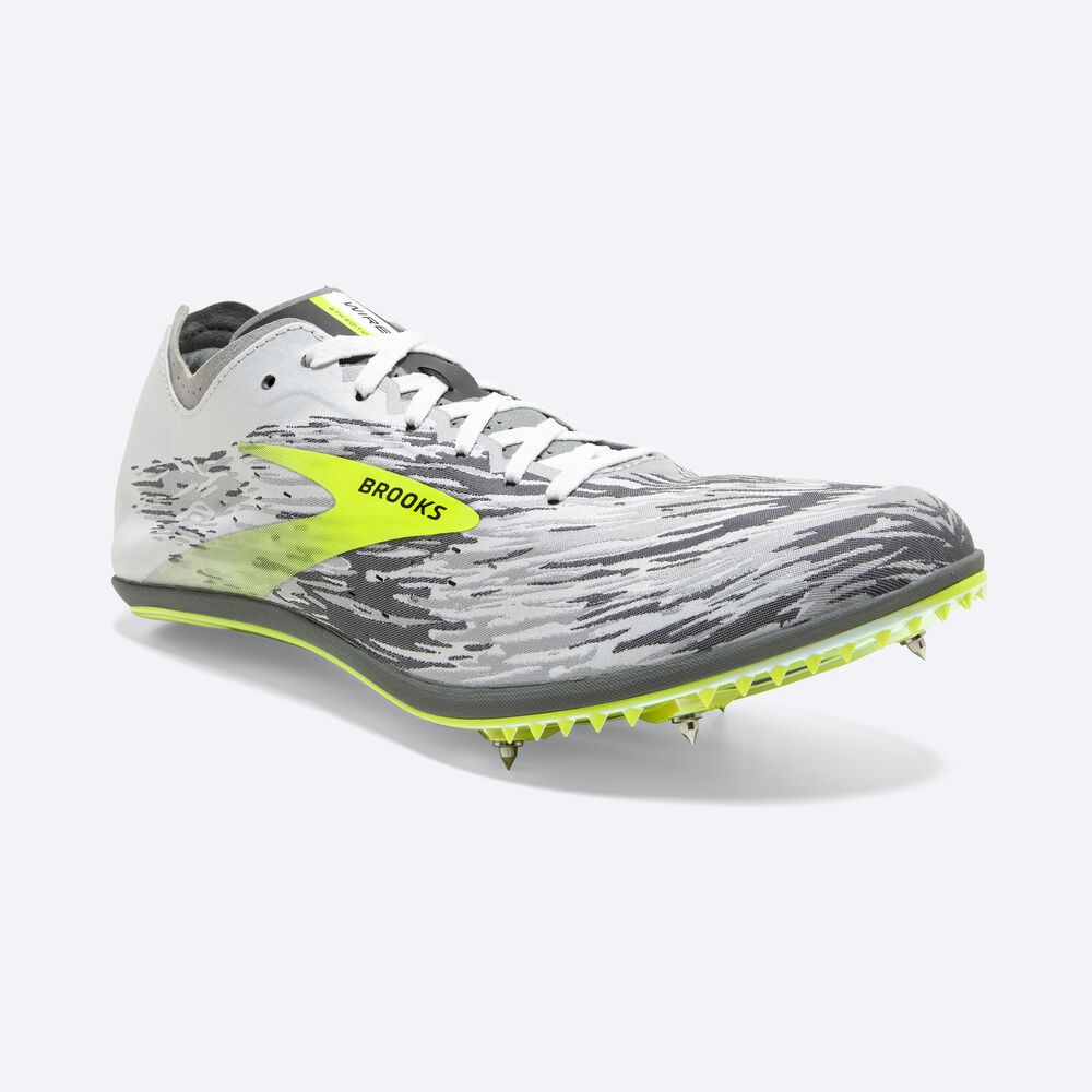 Brooks Wire v6 Spikskor Dam Svarta/Grå | GTC-896501