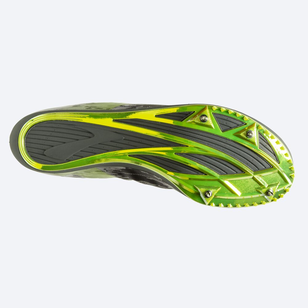 Brooks Wire v6 Spikskor Dam Svarta/Grå | GTC-896501