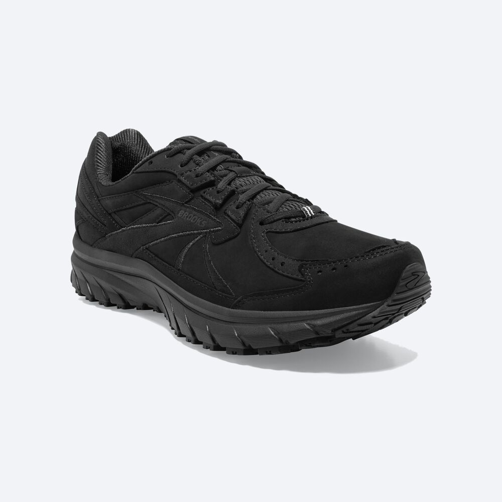 Brooks Zeal Walker Promenadskor Herr Svarta | ZSN-673942